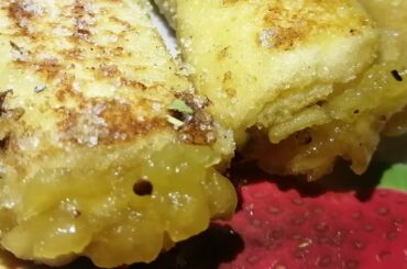 Apple Bread Twists ll ആപ്പിൾ ബ്രെഡ് ട്വിസ്റ്റ് ll Iftar Special Recipes ll Apple Pie French Toast