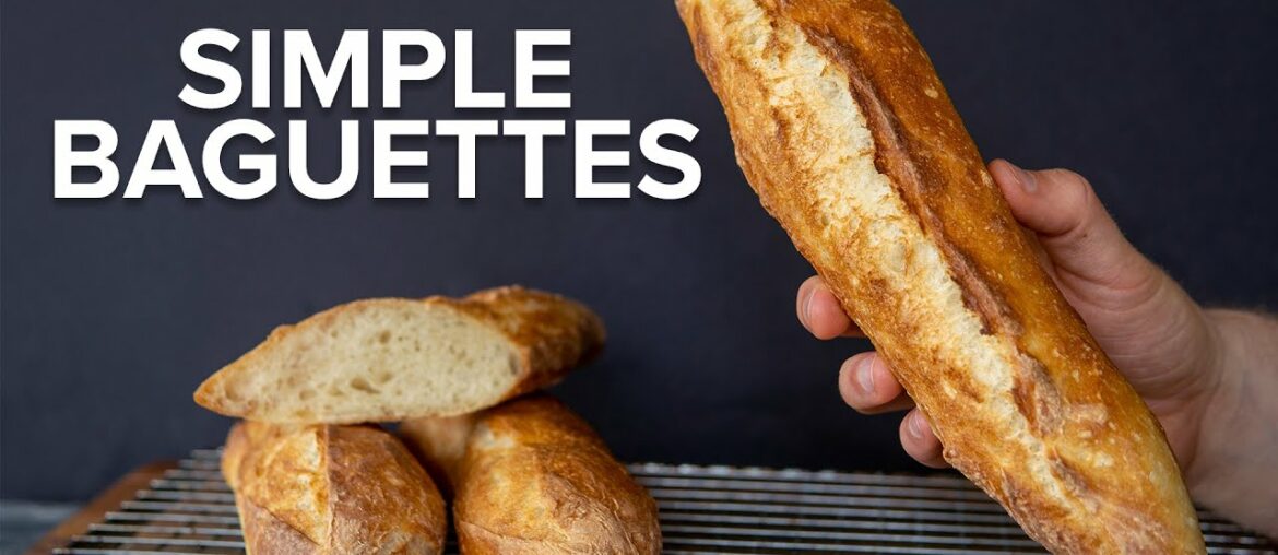 How to make Amazing French Baguettes at home