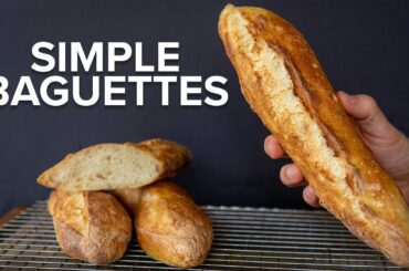 How to make Amazing French Baguettes at home