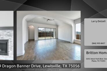 809 Dragon Banner Drive, Lewisville, TX 75056