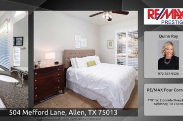 504 Mefford Lane, Allen, TX 75013