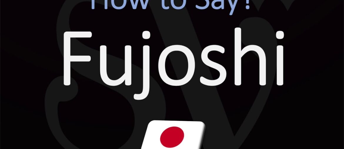 How to Pronounce Fujoshi? (CORRECTLY)