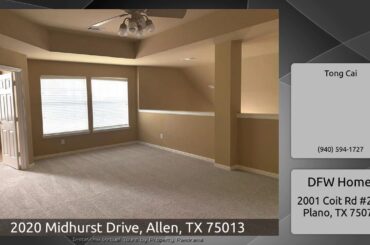 2020 Midhurst Drive, Allen, TX 75013