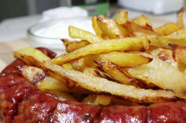 Unfried French Fries Recipe (Oven Fries) - SaltedCaramel ASMR