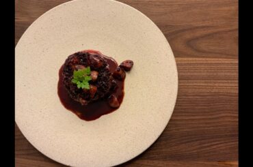 羅西尼牛排配蘑菇紅酒汁 Beef Rossini with Sauce Marchand de Vin