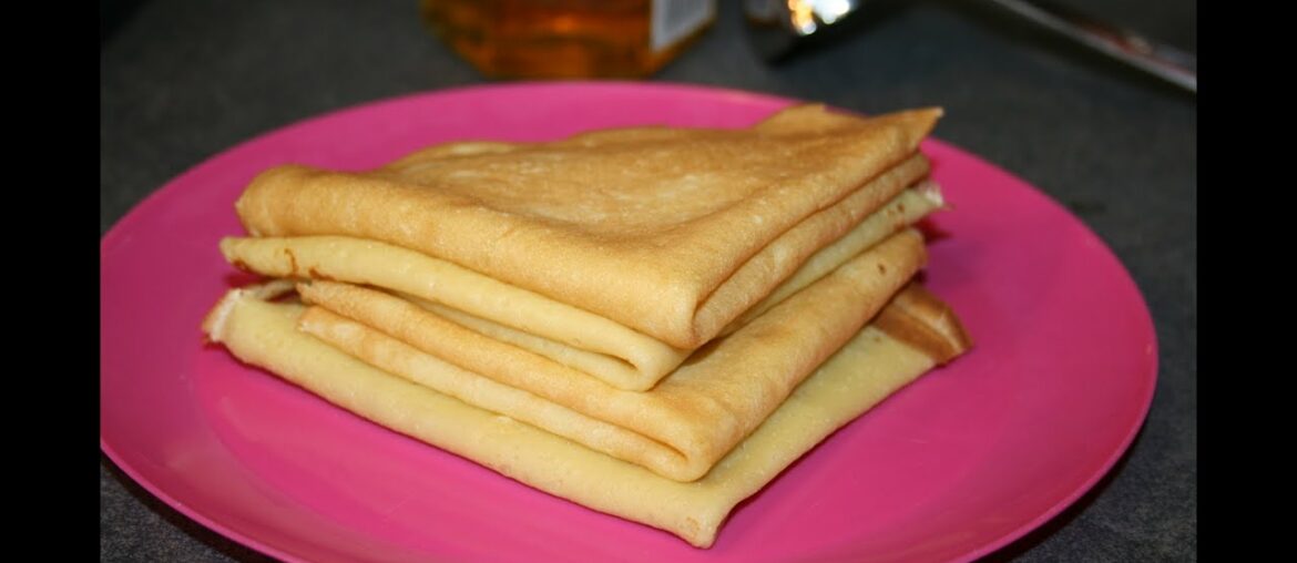 Crêpes recipe ( French recipe)