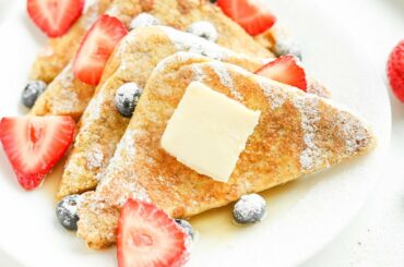 KETO French Toast FROM SCRATCH In 10 Minutes | You HAVE To Try This!