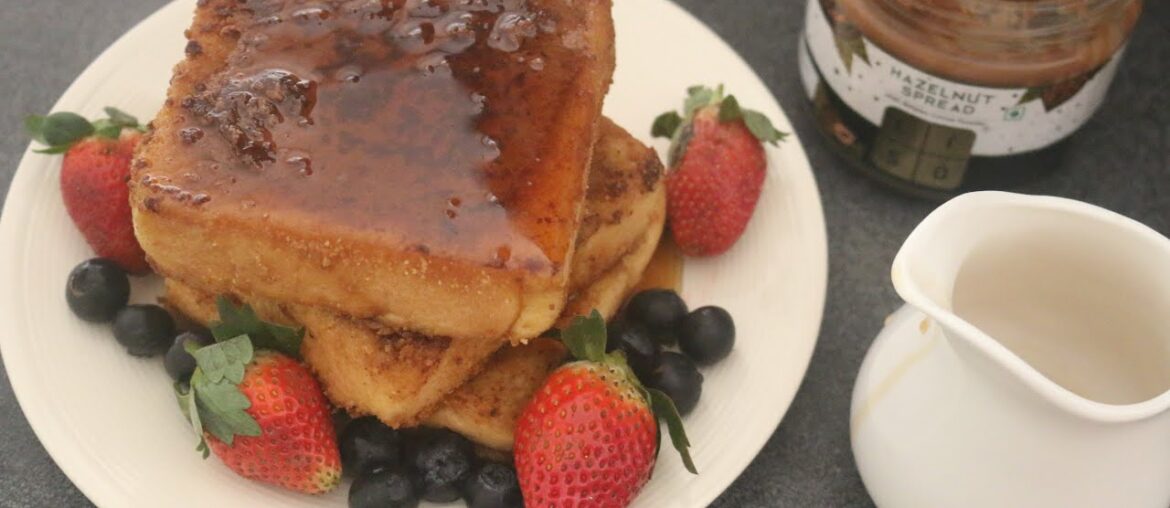 Yummy Crunchy Graham Cracker French Toast || Lockdown Recipe