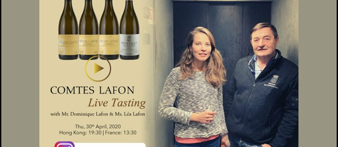 Altaya Wines – Live Tasting with Comtes Lafon Altaya Wines - Live Tasting with Comtes Lafon