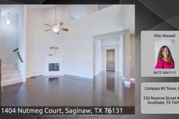 1404 Nutmeg Court, Saginaw, TX 76131