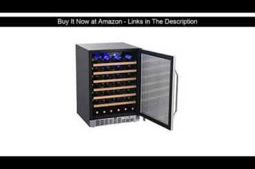 ▶️ EdgeStar CWR532SZ 24 Inch Wide 53 Bottle Built-In Wine Cooler