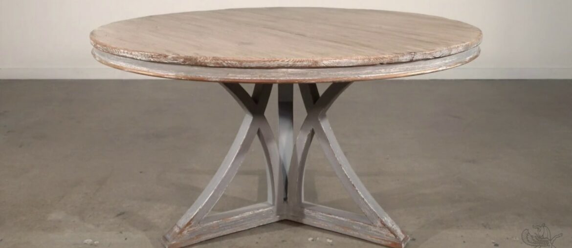30537 - French Country Round Dining Table