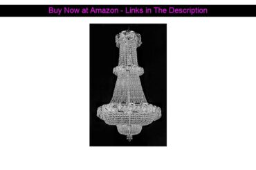 ☀️ French Empire Crystal Chandelier Chandeliers Lighting , Silver , H50 X Wd30 , 21 Lights ,