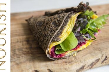 French Buckwheat Crepes Recipe | Bretonne Galette | Nourish Café | Best Selling Breakfast Crepe