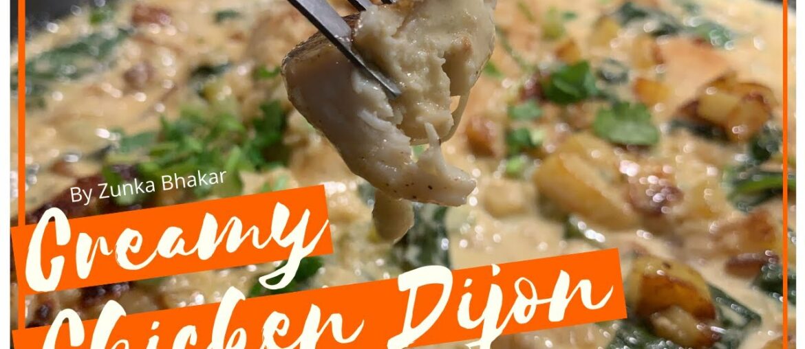Creamy Chicken | Inspired from Chicken Dijon | Creamy Chicken Dijon