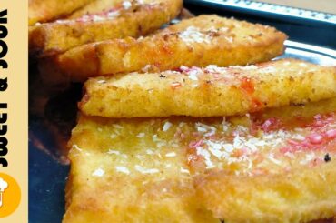 Coconut French Toast Recipe by Sweet & Sour #EasyRecipes