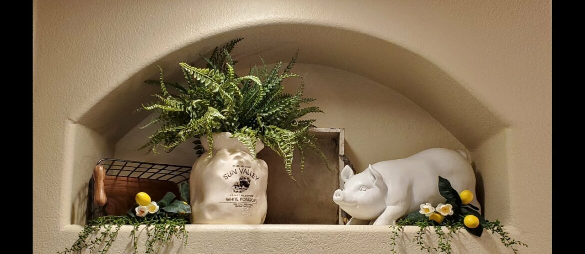 FARMHOUSE FRENCH COUNTRY KITCHEN LEMON DECOR - SUMMER KITCHEN TOUR - SPRING/SUMMER LEMON DECOR