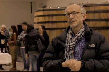 Andrew Jefford & Wine Scholar Guild visitent La Pèira (Terrasses du Larzac)