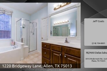 1220 Bridgeway Lane, Allen, TX 75013