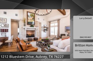 1212 Bluestem Drive, Aubrey, TX 76227