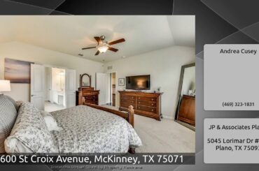 3600 St Croix Avenue, McKinney, TX 75071