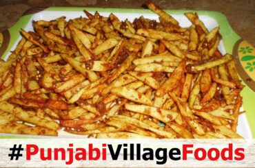 Crispy French Fries ~ HOmeMade Aloo ki Chips ~ Ramadan Special Recipe #Punjabi Village Foods #PVF