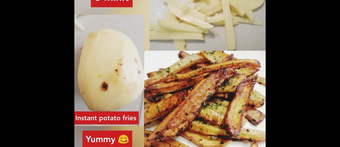 How to Make Crispy French Fries Recipe | Homemade Perfect French Fries Recipe | Shallow French Fry.