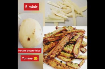 How to Make Crispy French Fries Recipe | Homemade Perfect French Fries Recipe | Shallow French Fry.