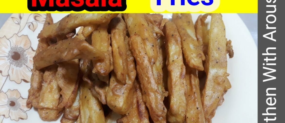 Masala French Fries Recipe | Aloo Finger Masala Chips | Masala French In Restaurant Style | Ramadan
