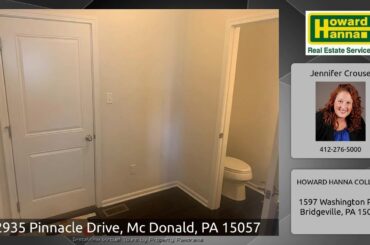 2935 Pinnacle Drive, Mc Donald, PA 15057