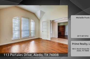 113 Portales Drive, Aledo, TX 76008