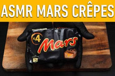 ASMR | MARS Crepe | How To Make Sweet French Crepes With Bounty Recipe