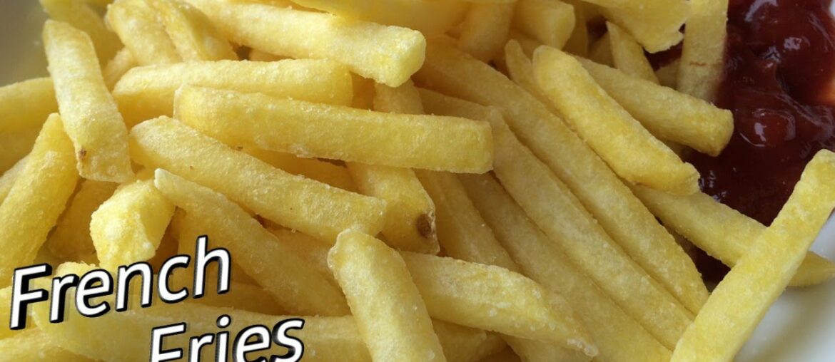 French fries recipe - How to make crispy French fries || Restaurant style French fries