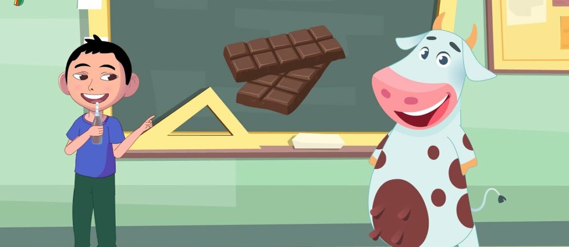 La Vache arc-en-ciel (French foods and colors)