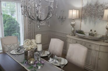 DINING ROOM BUDGET DECORATING IDEAS/INTERIOR DESIGN