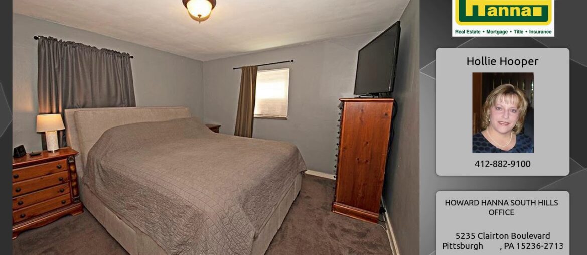 134 Robin Street, N Versailles, PA 15137 134 Robin Street, N Versailles, PA 15137