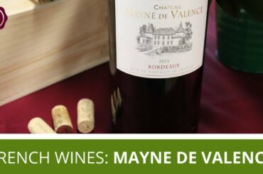 Mayne De Valence | Tasting Kosher French Wines