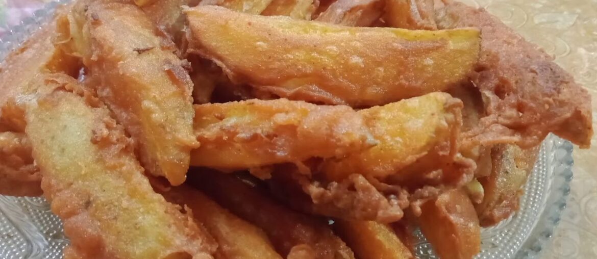 Crispy potato wedges /jumbo french fries recipe by dehlvi