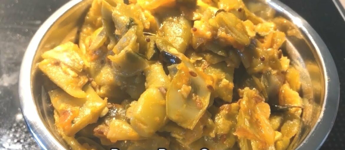 runner beans curry recipe | green beans curry | french beans recipe | beans curry | salt pepper