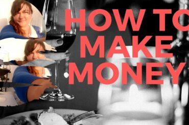 How to make money? From wine