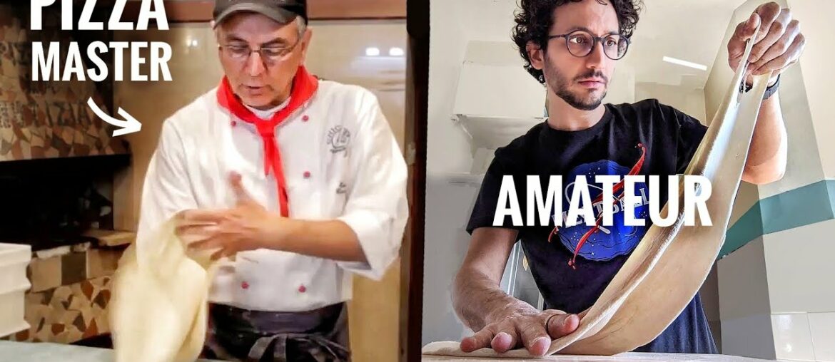 I Try to Master The Pizza "Slapping" Technique...