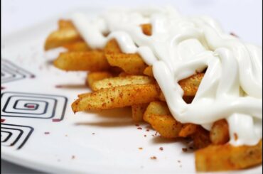 French Fries peri peri with mayonnaise recipe