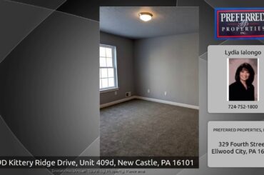 409D Kittery Ridge Drive, Unit 409d, New Castle, PA 16101