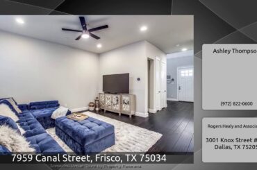 7959 Canal Street, Frisco, TX 75034