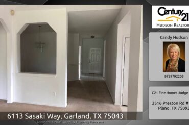 6113 Sasaki Way, Garland, TX 75043