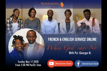 French and English Service May 17th 2020 | Revival Access Church