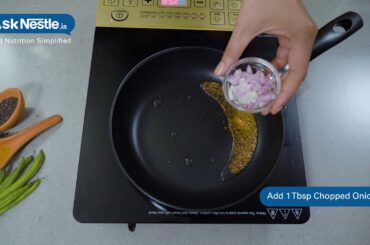 French Beans And Carrot Vegetable Recipes | Healthy Food Recipes For Kids | Ask Nestlé