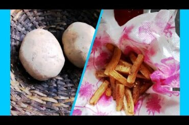 How to Make Crispy French Fries Recipe | বাড়িতে বসে রেস্টুরেন্টের মত ফ্রেন্স ফ্রাই |