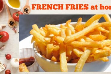 French Fries Recipe at Home/How to Make Crispy French Fries in Tamil/Potato Fries Recipe/Kids Snack