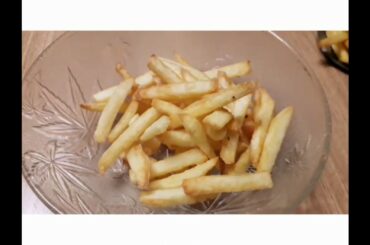 Cryspy French fries...Easy recipe/english subtitles/